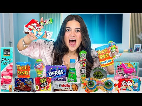 EXPERIMENTANDO DOCES MAIS BIZARROS DO MUNDO!