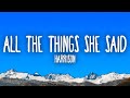 Harrison - All The Things She Said