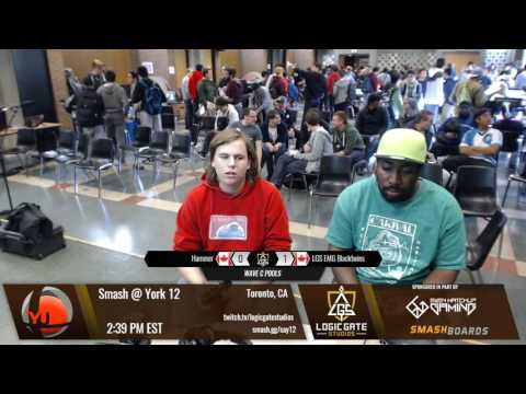 Smash at York 12 - LGS EMG Blacktwins (Diddy) vs Hammer (Bowser) - SSB4 Pool C2
