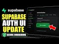 How To Update Supabase Auth UI For Secure Web Onboarding Full Guide
