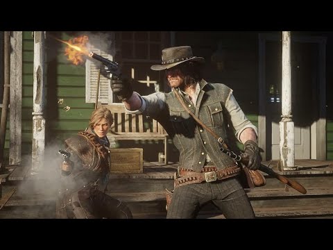 RED DEAD REDEMPTION 2 - brutal melee , quickdraw e deadeye  vol:1