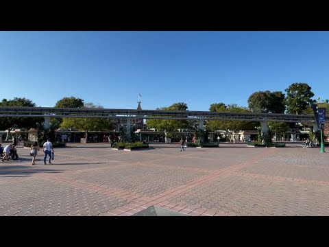 Main Entrance Between Disneyland and California Adventure - 2021