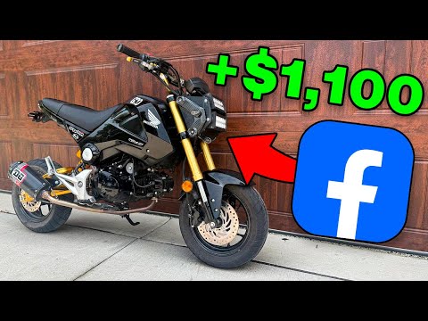 HUGE PROFIT ON HONDA GROM [FLIPPING BIKES #17]