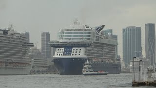 Another Stormy Sailaway from Miami!