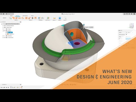 What's New in Fusion 360 Design & Engineering - June 2020