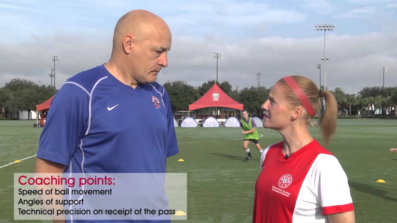 NSCAA/Kwik Goal Training Activity: 3v1 Keep Away