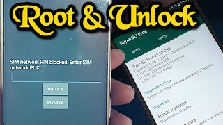 sim network pin blocked enter sim network PUK Solution || Samsung J7 Prime Root And Unlock Done