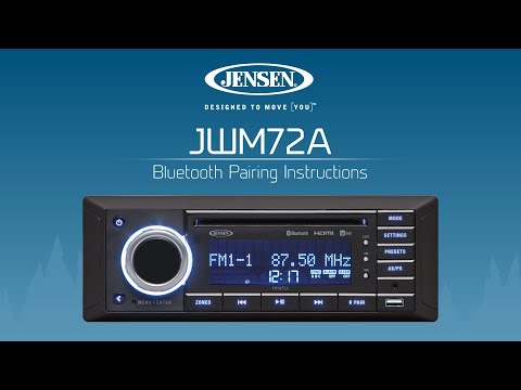 JENSEN® JWM72A | Bluetooth Pairing Instructions