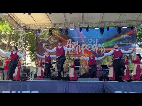 Canberra Hellenic Dancers | 37th Antipodes Greek Festival 2025 | Melbourne Australia | Lonsdale St