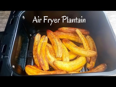 Perfectly Crispy Air-Fried Plantains | Bananas | Easy Recipe for Beginners