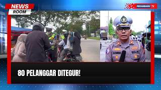Hari Ketiga Operasi Patuh, 80 Pelanggar Ditegur Humanis