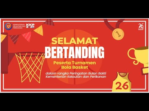 TURNAMEN BOLA BASKET LINGKUP KKP DALAM RANGKA BULAN BAKTI KP 2025