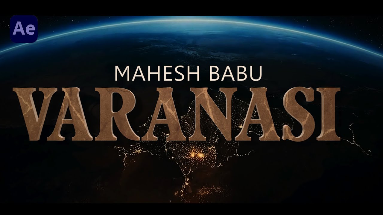 VARANASI to the WORLD Titles | After Effects Template | Celite | Element 3D plugin.