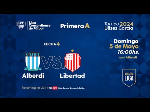 ALBERDI VS LIBERTAD  | TORNEO 2024 - FECHA 4