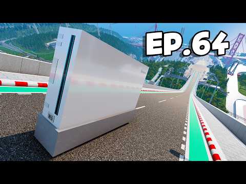 Which Automation Mod Can Fly The Furthest On The NEW Car Jump Arena? PART 64 - BeamNG Drive Mods