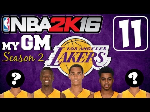 NBA2K16 PC "MyGM" [Season 2 Lakers - 11] vs Pistons! JORDAN IN THE HOUSE!!! ||