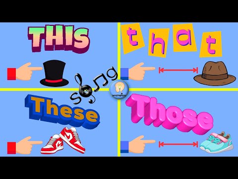 This That These Those Song | Demonstratives