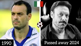 Download lagu 🇮🇹 Italian football Players in the 1990 World Cup 🏆 (then and now) mp3