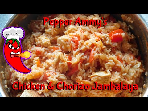 Chicken & Chorizo Jambalaya | Pepper Ammy's One Pot Meals