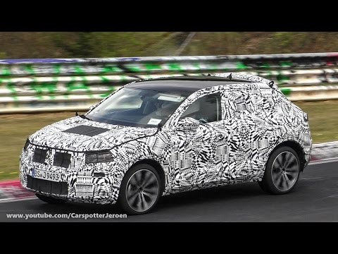SPYVIDEO | 2018 VW Polo SUV (T-Roc) testing on the Nurburgring