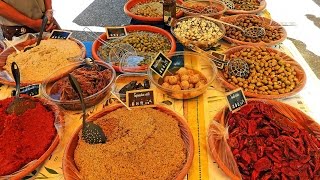 preview picture of video 'France - Aveyron: Nant - Market, Markt, Marché - 2'