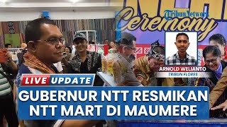 Sudah Resmikan NTT Mart di Maumere, Gubernur Borong Produk UMKM Lokal: ASN Harus Belanja di Sini