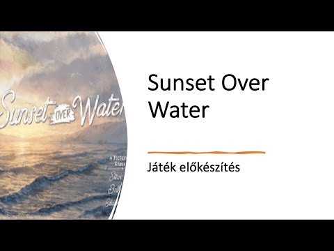 Sunset Over Water - Játék előkészítés - Robert SoloPlay