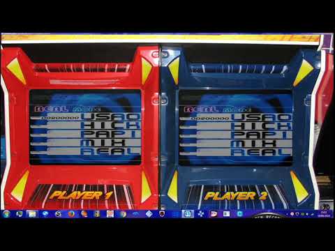 mame 200 - keyboardmania the 3rd mix - dual screen arcade gameplay 2018 mame