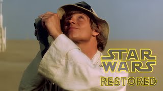 Star Wars Deleted scene Restored 4K (2.39:1) aspect ratio