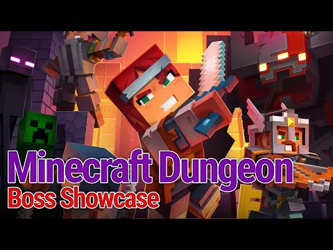 Minecraft Dungeons Boss Showcase
