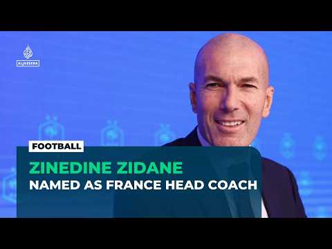 Zidane returns to the game as France head coach, calling it 'a continuation of a dream'