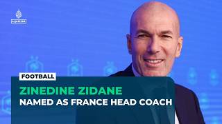 Zidane returns to the game as France head coach, calling it 'a continuation of a dream'