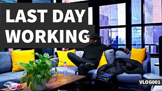 My LAST Day At work + FIRST time vlogging | VLOG 001