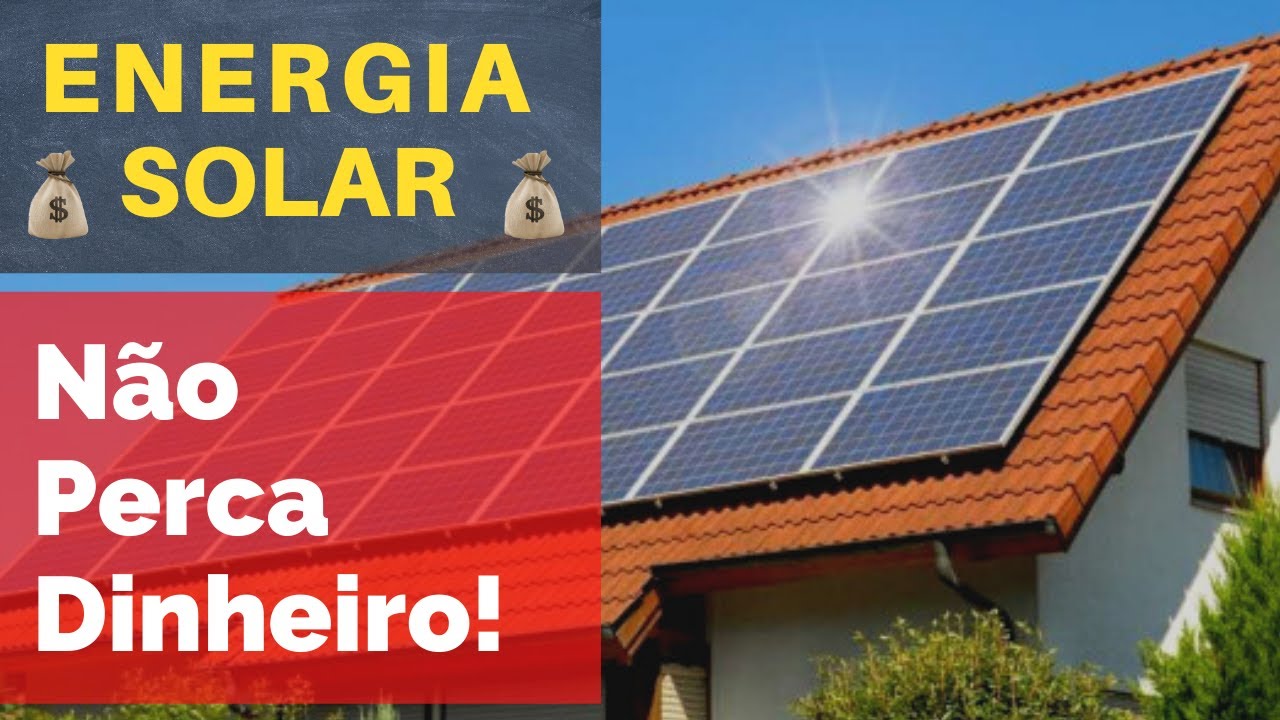 ENERGIA SOLAR, QUANTO CUSTA E EM QUANTO TEMPO SE PAGA? Vale a pena investir no sistema fotovoltaico?