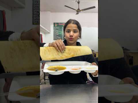 Finding Best Dosa in Old Delhi 😱| Eating Only Dosa For 24 Hours Food Challenge #shorts #ashortaday