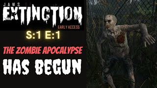 Jaws Of Extinction (Gameplay) S:1 E:1 - The Zombie Apocalypse Has Begun