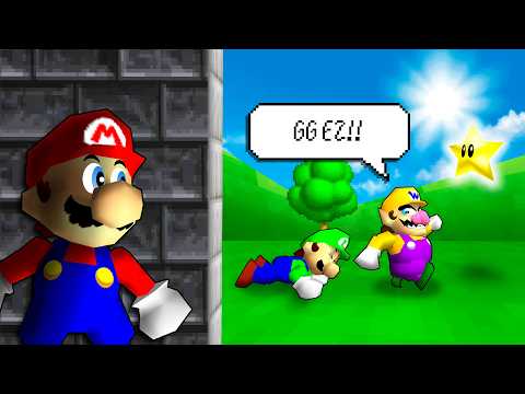 ME INFILTRE en PARTIDAS de SUPER MARIO 64