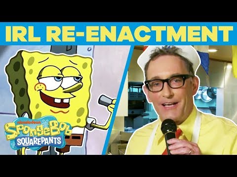 SpongeBob Cast Remake BEST Scenes EVER In REAL Life 🤪 Happy Birthday, SpongeBob | #TBT