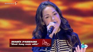Maria Parrado - Qué Hay Más Allá ( en La Voz 2016 ) Moana theme ( 海洋奇緣 )