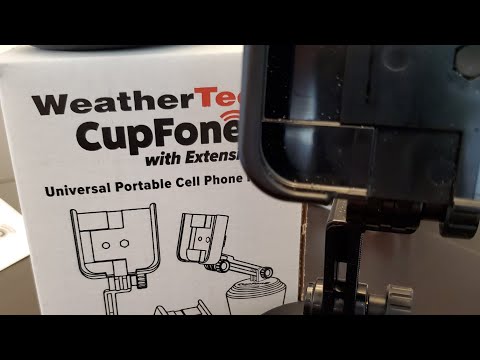 Best cell phone holder for cars - WeatherTech CupFone Review