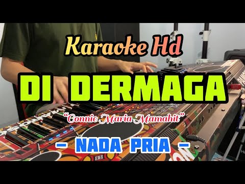 Di Dermaga | Karaoke | Nada Pria | HD | Connie Maria Mamahit | Ayon Keyboard |