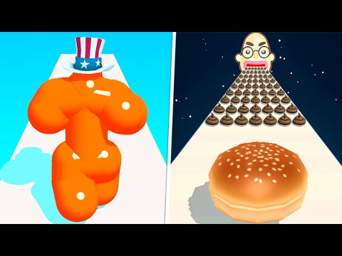 🍐 Sandwich Runner 🆚 Tall Man Run 88LSUV| NEW LEVELS Gameplay iOS,Android Pro Walkthrough Mobile Game