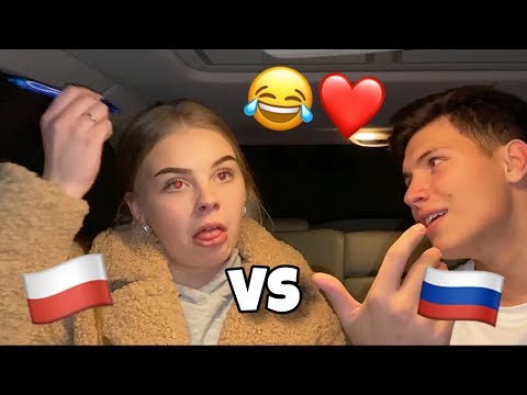 RUSSISCH vs. POLNISCH Sprachen Challenge mit meiner Freundin!❤️😂