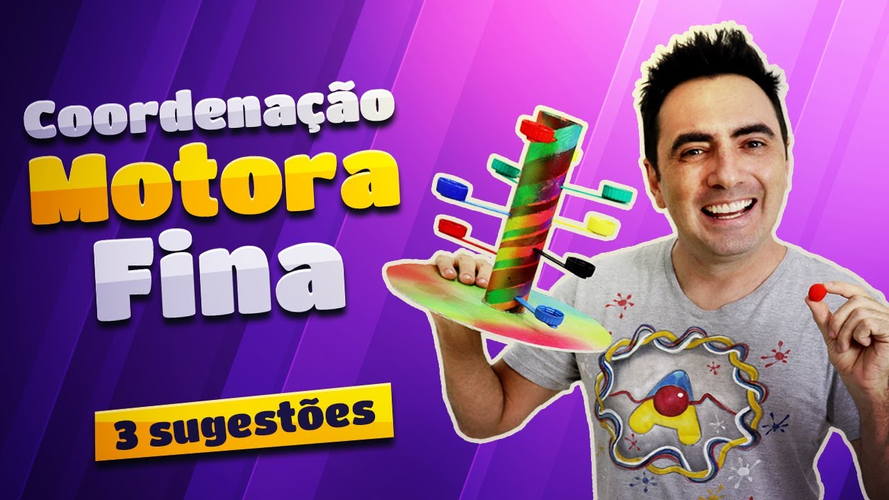 Educação infantil | Coordenação motora fina – 3 atividades para coordenação motora fina