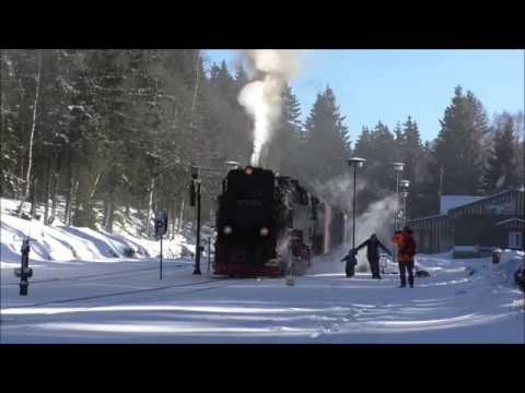 Ein Harzer Wintertraum - Die HSB im Winter (Harzer Schmalspurbahn vom 18.01.2019)
