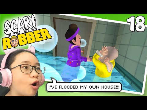 SCARY ROBBER Home Clash Part 19 - (Bubble Trouble) Gameplay Walkthrough!!