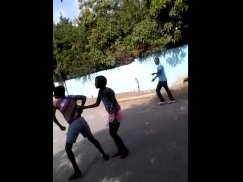 Fight in Burgher Gully(Kingston Jamaica)