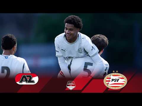 Jong AZ Alkmaar Zaanstreek 0-2 Jong PSV Philips Sport Vereniging Eindhoven