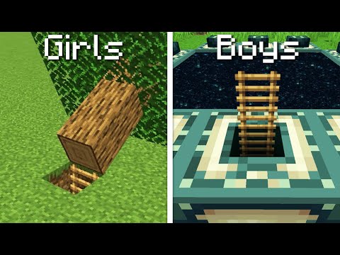 secret base girls vs boys