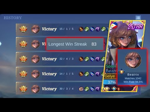 YOU MUST TRY THIS BEATRIX BURST ONE-HIT DAMAGE TO MAKE YOU WINSTREAK EVERY DAY | MLBB